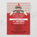 Recherche de singe brun invitations Rouge