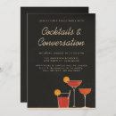 Recherche de conversation invitations Soirée cocktail