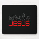 Recherche de jesus tapis souris Américain