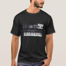 Recherche de synthétiseur tshirts Musique