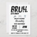 Recherche de adolescent invitations D'anniversaire bruh