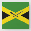 Recherche de la jamaïque horloges Drapeau