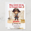 Recherche de partie chasse trésor invitations Pirate