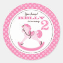 Recherche de petit poney autocollants Anniversaire