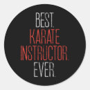 Recherche de bjj autocollants Silhouette karaté
