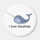Recherche de narwhal magnets Baleine