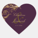 Recherche de coeur vintage autocollants Gothique