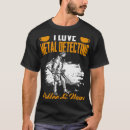 Recherche de trésor tshirts Métal