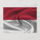 Zoek naar indonesische briefkaarten Vlag van indonesië