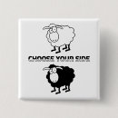 Zoek naar schapen buttons Cartoon