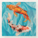 Zoek naar koi onderzetters Goud