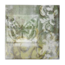 Recherche de papillon carreaux Vert