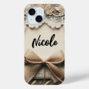 Recherche de dentelle florale iphone coques Romantique