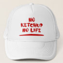Recherche de ketchup casquettes Nourriture