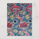 Recherche de william morris design cartes postales Feuille