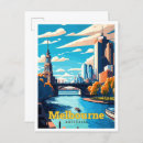 Zoek naar melbourne briefkaarten Illustratie