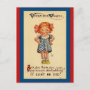 Recherche de suffragette cartes postales Droits des femmes