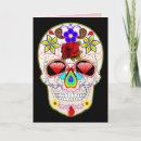 Recherche de calaveras vœux cartes Squelette