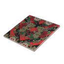 Recherche de motif de japonais carreaux Floral