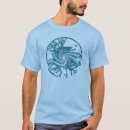 Recherche de spirale bleue tshirts Fractale