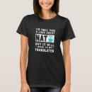 Zoek naar vertaald tshirts Zal