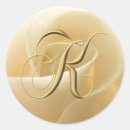 Recherche de monogramme k autocollants Blanc