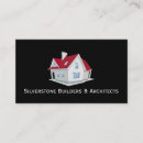 Recherche de directeur général cartes visite Architecte