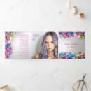 Recherche de triples brochures Salon beauté