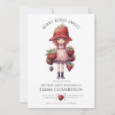 Recherche de fruit rouge invitations Pour enfants