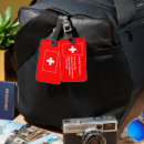 Recherche de croix bagages étiquettes Voyage