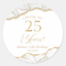 Recherche de anniversaire de 25 ans autocollants Pour tous
