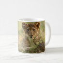 Recherche de lion mignon tasses Animal sauvage