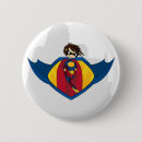 Recherche de super héros badges Rouge