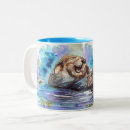 Recherche de loutre mignonne tasses Mer