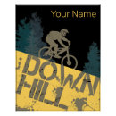 Recherche de descente posters Cycliste
