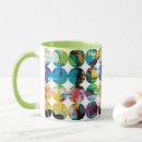 Recherche de pois jaune tasses Cercle