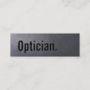 Recherche de optique cartes visite Opticien