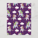 Recherche de licorne kawaii cartes postales Enfants
