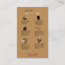 Recherche de but cartes visite Simple