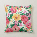 Recherche de floral tropical coussins Fleur