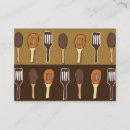 Zoek naar spatels visitekaartjes Restaurant