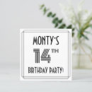 Recherche de 14ème invitations 14 ans