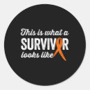 Recherche de leucémie autocollants Survivant