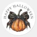 Recherche de halloween citrouille autocollants Noir orange
