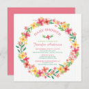Recherche de wreath baby shower invitations Floral
