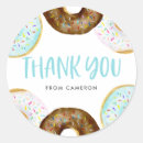 Recherche de donut autocollants Merci