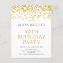 Zoek naar 50ste verjaardag uitnodigingen Modern