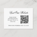 Recherche de elegant visite invitations Noir et blanc