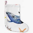Recherche de baleines chaussette de noël Illustration