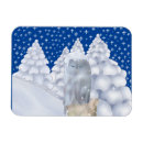 Recherche de hibou magnets Hiver